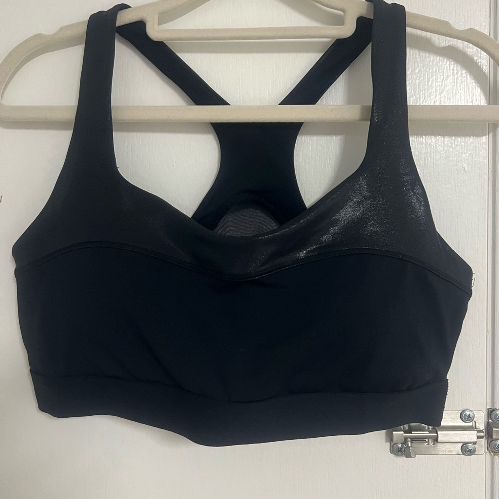 Black Women's Sports Bra